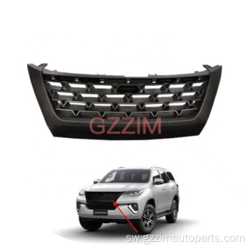 Fortuner 2016+ mbele bumper abs grille